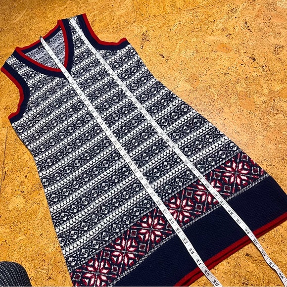 Brooks Brothers 100% Lambs Wool Fair Isle Sweater Vest Dress NWOT Sz S - Picture 12 of 12